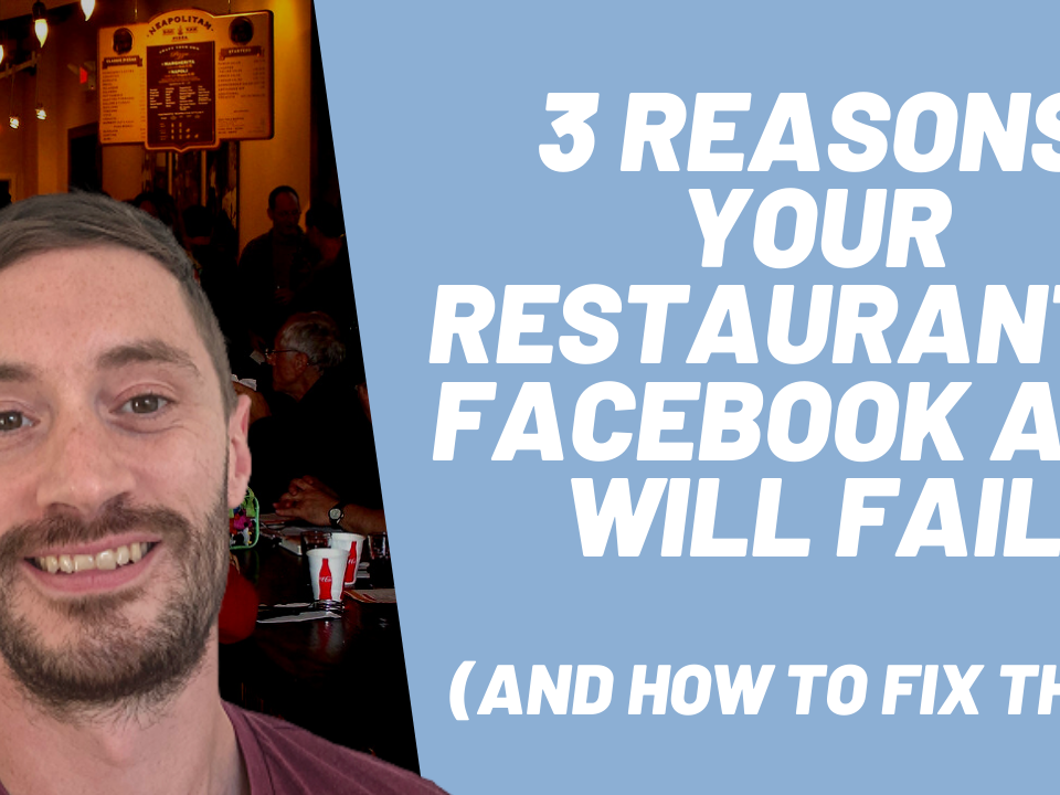 how to fix restaurant facebook ads